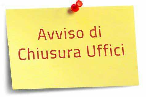Chiusura Uffici Comunali